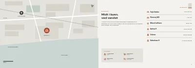 Side 4–5 af Projektbrochure for nyt kontorhus – 24 sider