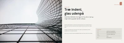 Side 6–7 af Projektbrochure for nyt kontorhus – 24 sider