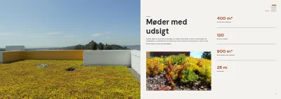 Side 16–17 af Projektbrochure for nyt kontorhus – 24 sider