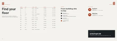 Pages 22–23 of Project brochure for a new office building – 24 pages