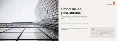 Pages 6–7 of Project brochure for a new office building – 24 pages