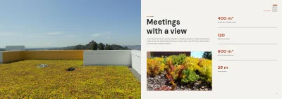 Pages 16–17 of Project brochure for a new office building – 24 pages