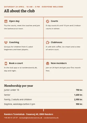 Page 2 of Tennis club open day in Randers