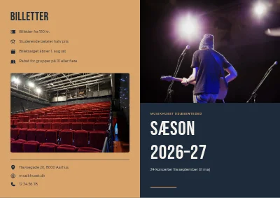 Musikhusets sæsonprogram