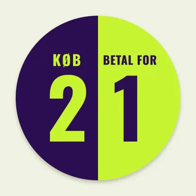 Køb 2, betal for 1