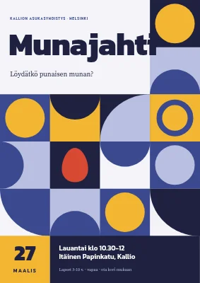 Munajahti — Bauhaus-juliste