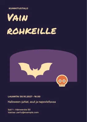 Vain rohkeille