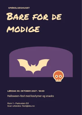 Kun for de modige