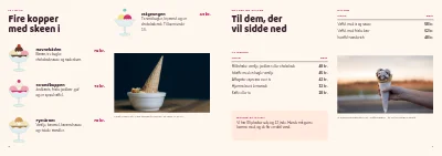 Side 6–7 af Ismenu for ishus – 8 sider
