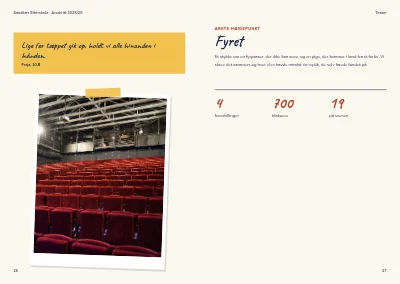 Side 26–27 af Årsskrift for efterskole – 64 sider