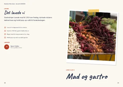 Side 28–29 af Årsskrift for efterskole – 64 sider