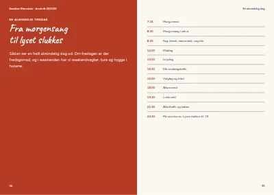 Side 34–35 af Årsskrift for efterskole – 64 sider