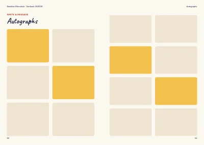 Pagine 60–61 di Yearbook for a boarding school – 64 pages