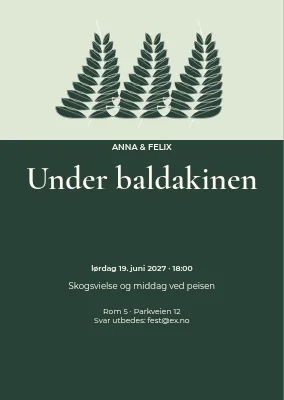 Under baldakinen