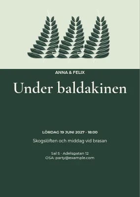 Under baldakinen