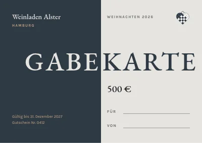 Weihnachtsgutschein — Weinhandlung