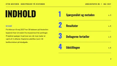 Side 2 af Kunstprojekt — Efter mesteren