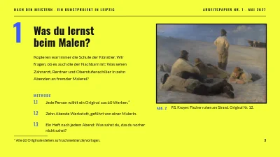 Seite 3 von Kunstprojekt — Nach den Meistern