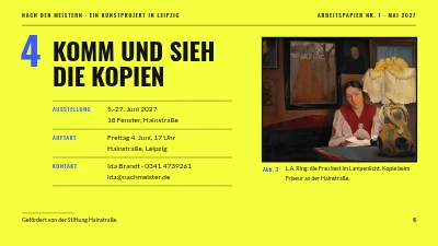 Seite 6 von Kunstprojekt — Nach den Meistern