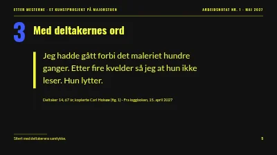 Side 5 av Kunstprosjekt — Etter mesterne