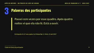 Página 5 de Projeto artístico — Depois dos mestres