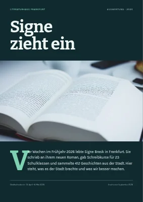 Bewertung — Autor in Residence