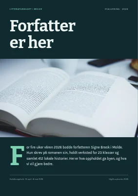 Evaluering — forfatter i residens