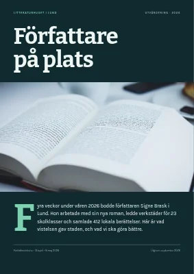 Utvärdering — skribent på residens