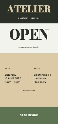 Open studio in Haderslev