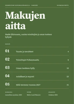 Projektiraportti — herkkukauppa