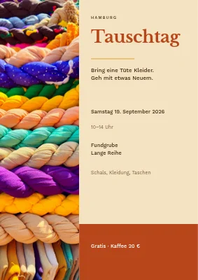 Tauschtag — Kleidung und Schals in Thisted