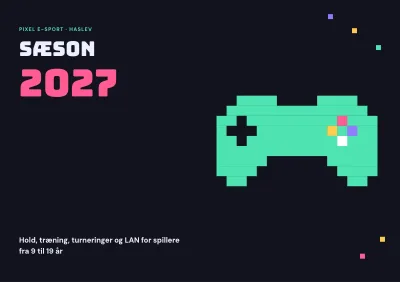 Sæsonprogram for e-sportsforening – 12 sider