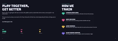 Pages 2–3 of Season programme for an esports club – 12 pages