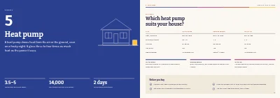 Pages 18–19 of Guide to energy renovation of a family house – 32 pages