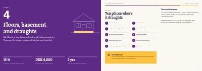 Pages 16–17 of Guide to energy renovation of a family house – 32 pages