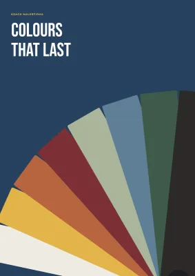 Brochure and colour card for a painting firm – 8 pages