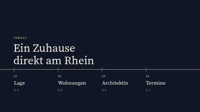 Seite 2 von Immobilienpräsentation — Wohnungen