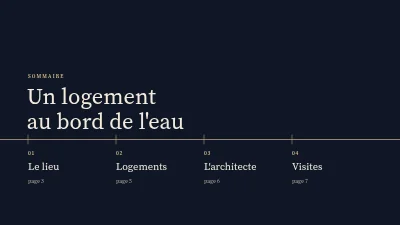 Page 2 de Présentation immobilière — appartements