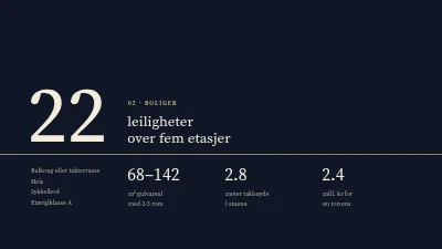 Side 5 av Eiendomspresentasjon — leiligheter
