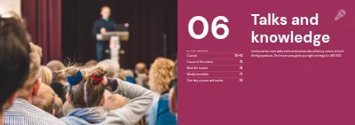 الصفحات 68–69 من Course catalogue for an evening school – 96 pages