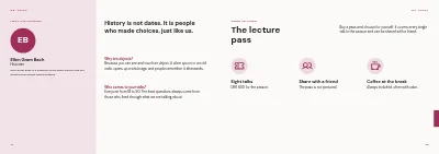 الصفحات 74–75 من Course catalogue for an evening school – 96 pages