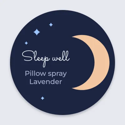Sleep well pillow spray