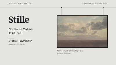 Museumsausstellung — Nordische Malerei