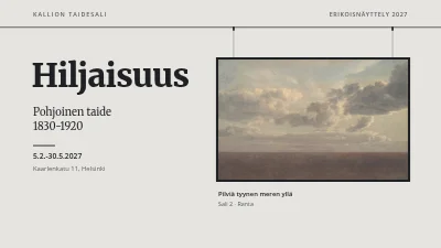 Museonäyttely — pohjoismaista maalaustaidetta