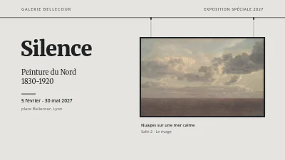 Page 1 de Exposition au musée — peinture nordique