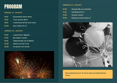 Side 2 af Byfest: program