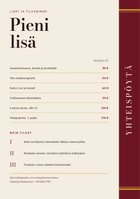 Sivu 2 – Pitopalvelu — juhlien menut