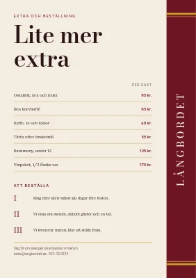 Sida 2 av Catering — menyer för fester