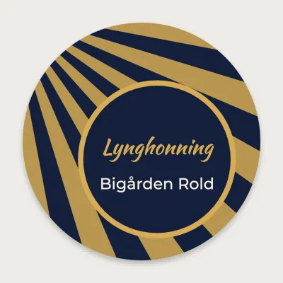 Lynghonning i solstråler