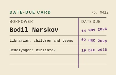 Date-due card